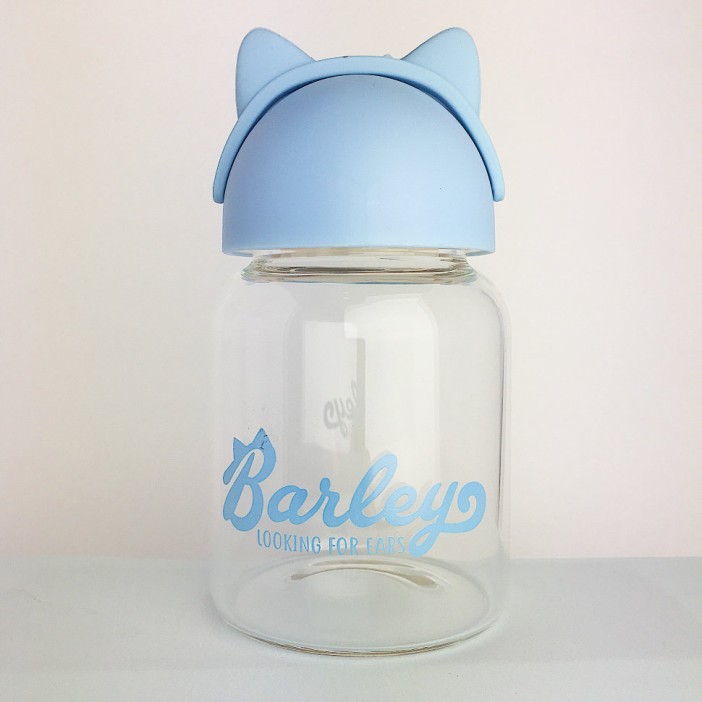 Бутылка &quot;Barley&quot; котик blue 