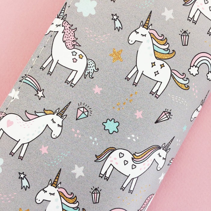 Кошелёк &quot;Happy unicorn&quot; grey 