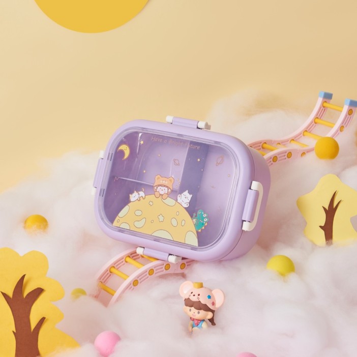 Ланчбокс «Bright future», purple (1400 ml) 