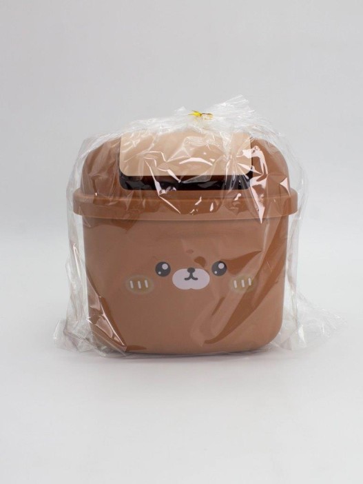 Мусорное ведро настольное &quot;Bear&quot;, brown 