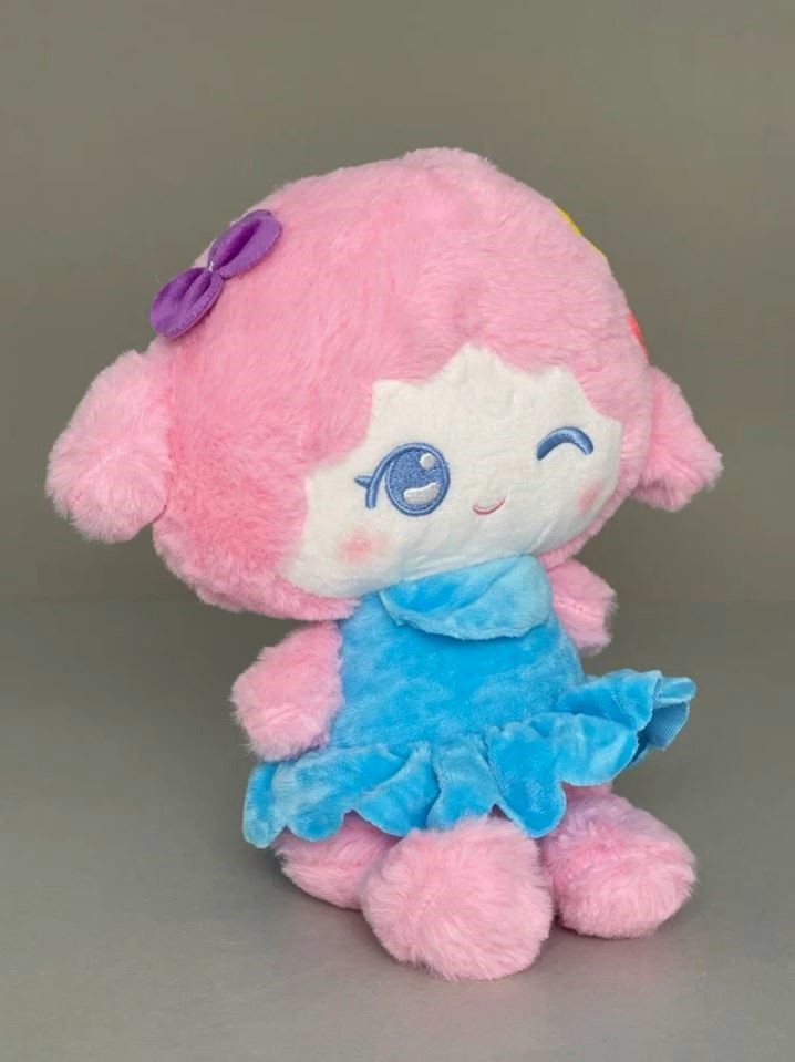 Мягкая игрушка (3+) "Кукла девочка", микс, 20 см