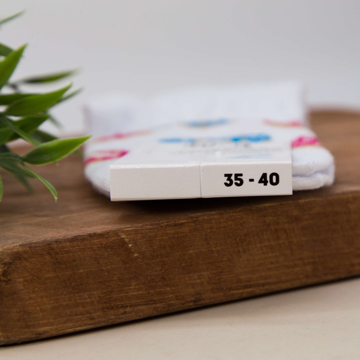 Носки женские "Donuts colored", р. 35-40 