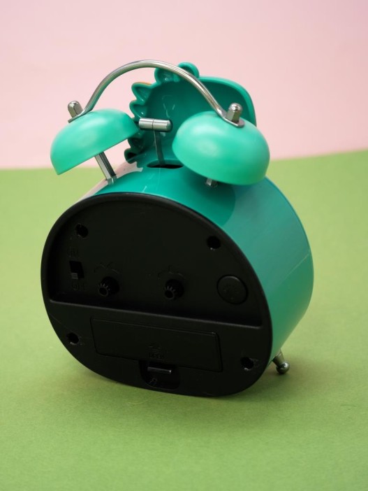 Часы-будильник «Dino», dark green 