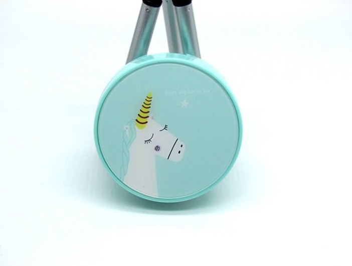 Контейнер для линз "Unicorn", green 