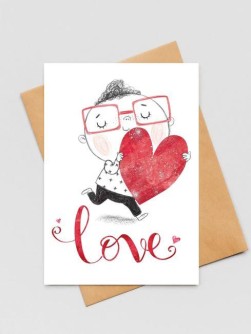 Набор открыток 5 шт. «Love», 10*15 см