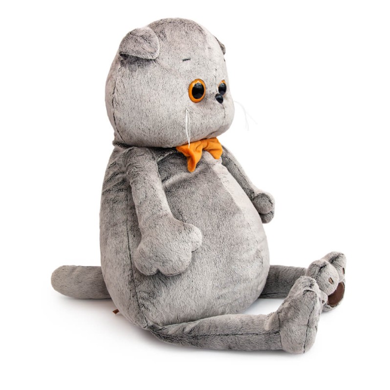 Мягкая игрушка "Кот Басик с бархатным бантом" (47 см)