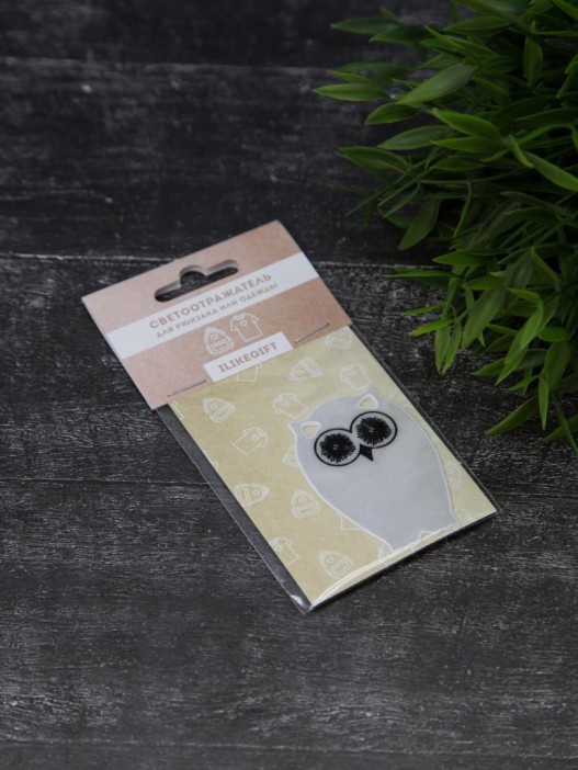 Светоотражающий элемент (фликер) &quot;Owl&quot;, брелок 