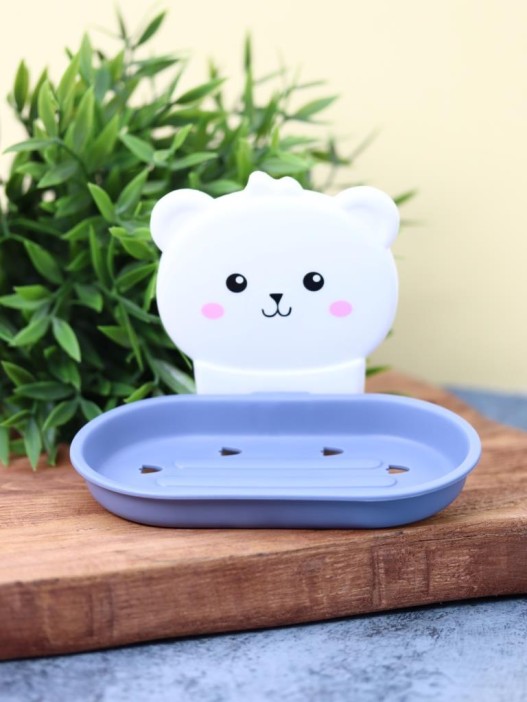 Мыльница настенная &quot;Bear&quot;, blue 