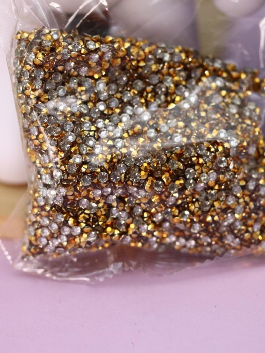 Алмазная мозаика на фигурке Draw Me! «Gold bear», (14*9.5*23 см) 