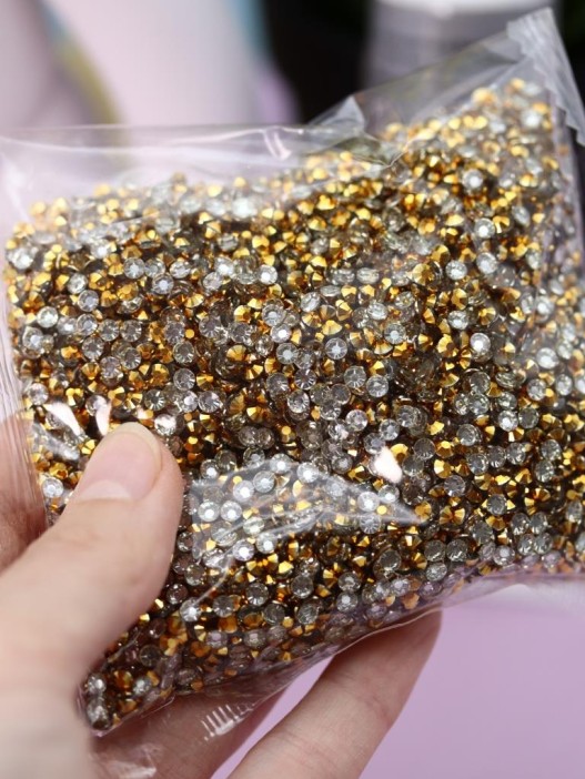 Алмазная мозаика на фигурке Draw Me! «Gold bear», (14*9.5*23 см) 