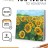 Картина по номерам на подрамнике Draw Me! «Bright sunflowers», (20*20 см)