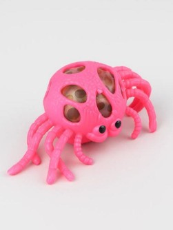 Мялка - антистресс «Squeeze spider», pink