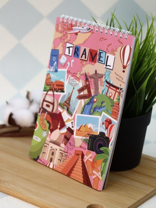 Скетчбук DRAW ME! «Путешествие», 14х20 см, плотность 100 гр 