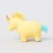 Мялка - антистресс «Squeeze unicorn», yellow
