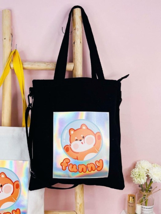 Сумка шоппер &quot;Funny&quot;, black 