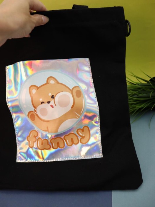 Сумка шоппер &quot;Funny&quot;, black 