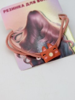 Резинка для волос GIRLY &quot;Camera fox&quot;, orange