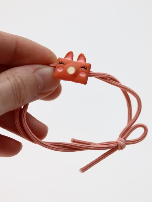 Резинка для волос GIRLY &quot;Camera fox&quot;, orange 