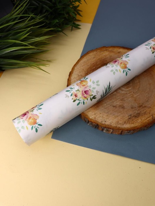 Упаковочная бумага «Flora pineapples», yellow (50*70 см) 