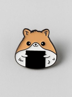 Значок металлический iLikeGift "Nori hamster"