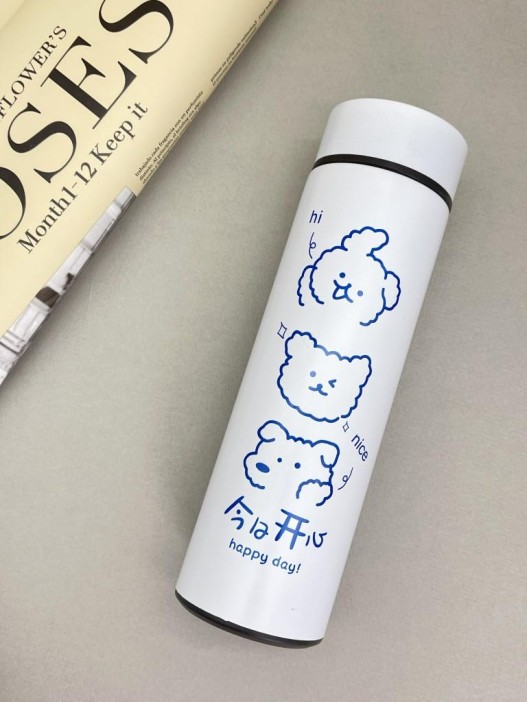 Термос «Nice animal», white (500 ml) 