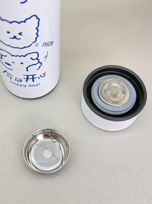 Термос «Nice animal», white (500 ml) 