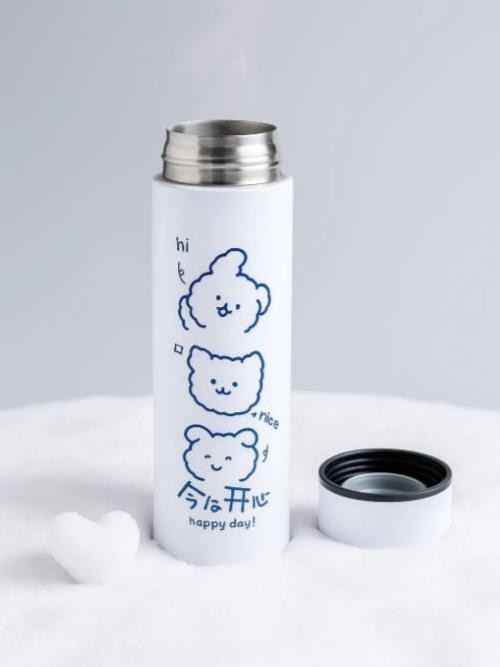 Термос «Nice animal», white (500 ml) 