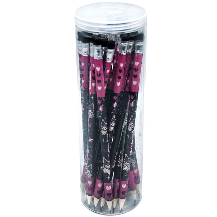 Карандаш ч/графитный НВ &quot;Kuromi&quot;, c ластиком 