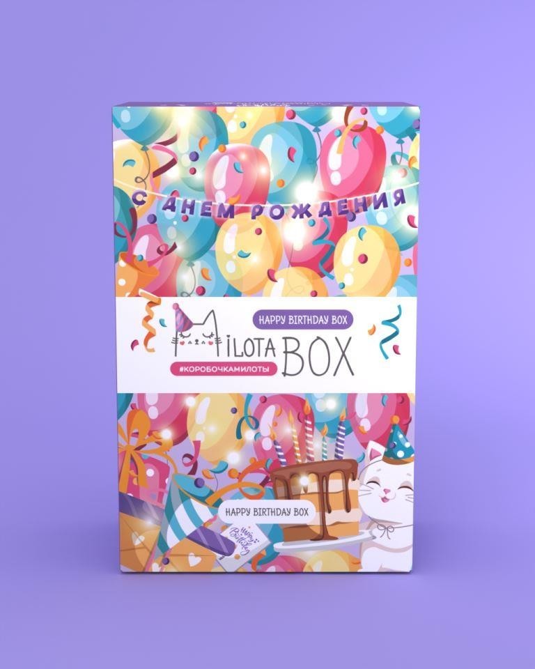 MilotaBox мини "С Днем Рождения Бокс"