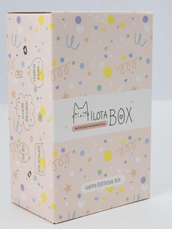 MilotaBox мини "С Днем Рождения Бокс"