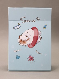 Зеркало "Sheep life", blue