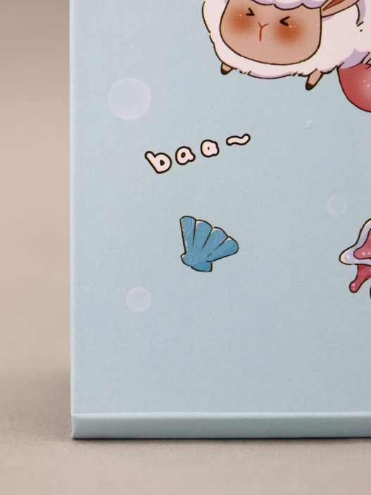 Зеркало &quot;Sheep life&quot;, blue 