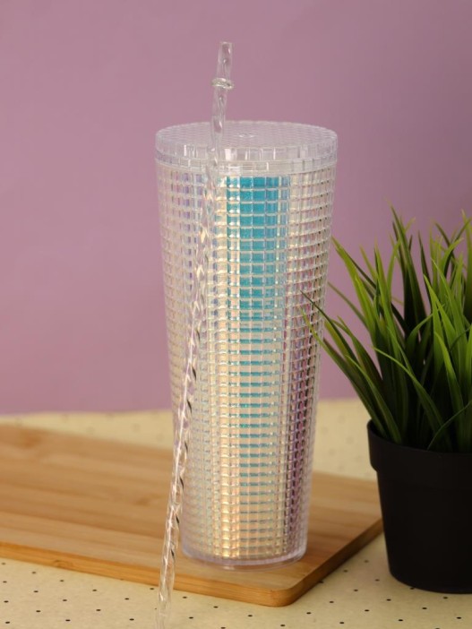 Тамблер iLikeGift &quot;Heart film&quot;, purple (720 мл) 