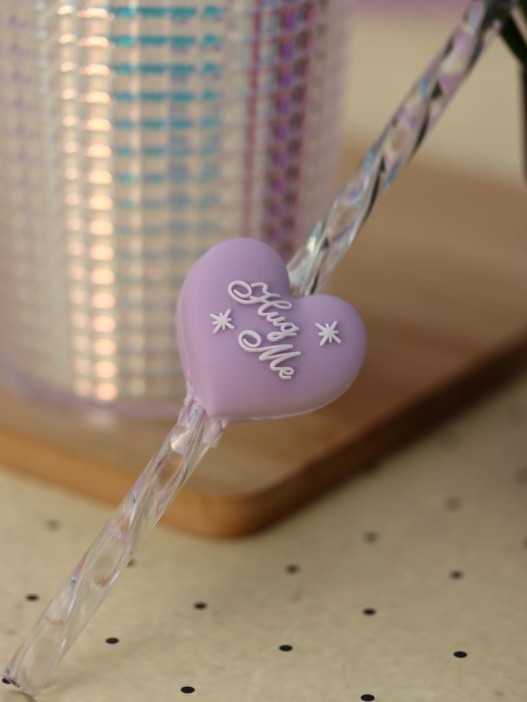 Тамблер iLikeGift &quot;Heart film&quot;, purple (720 мл) 