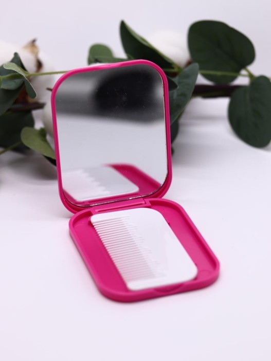 Расческа «Mirror comb», pink 