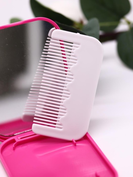 Расческа «Mirror comb», pink 