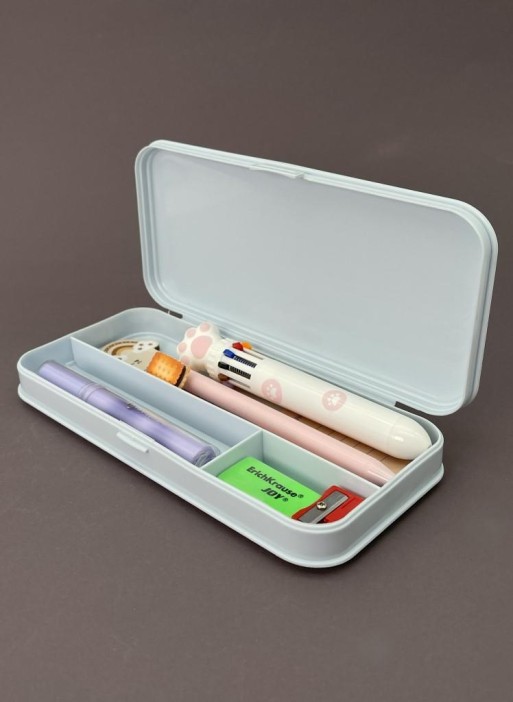 Пенал &quot;Pensil box&quot;, blue (20.5*9.3*3 см) 