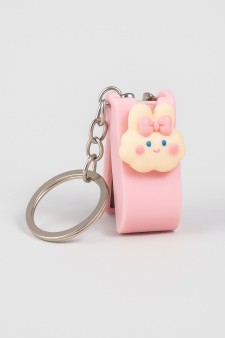 Брелок-степлер "Bunny bow", pink