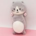 Мягкая игрушка "Кот Бруно", серая, 30 см