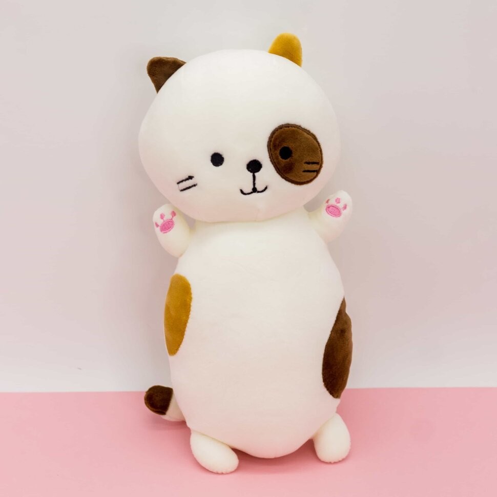 Мягкая игрушка "Кот Бруно", серая, 30 см