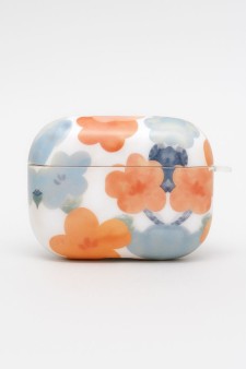 Чехол для AirPods Pro "Flower mix", orange-blue