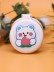 Расческа раскладная с зеркалом &quot;Peach bear folding&quot;, white 