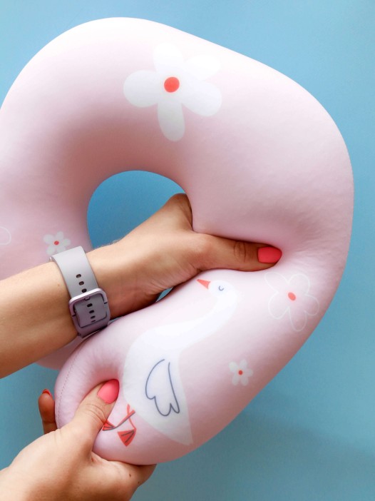 Игрушка- Подушка для шеи Hugme toys «Гусь» 