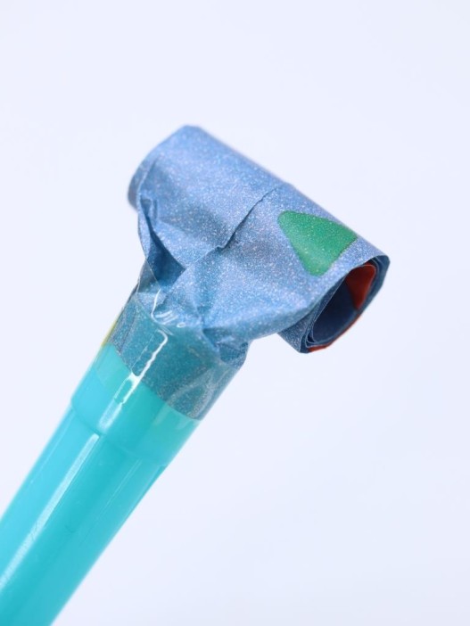 Дудка карнавальная 6 шт. "Funny diamond", (80 мм) 