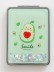 Зеркало-шейкер раскладное &quot;Sparkles avocado&quot; one (8*6 см) 