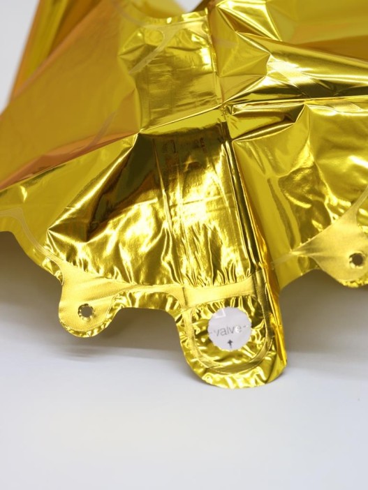 Шар фольгированный &quot;Milestone moments&quot; цифра 0, золото (40 см) 