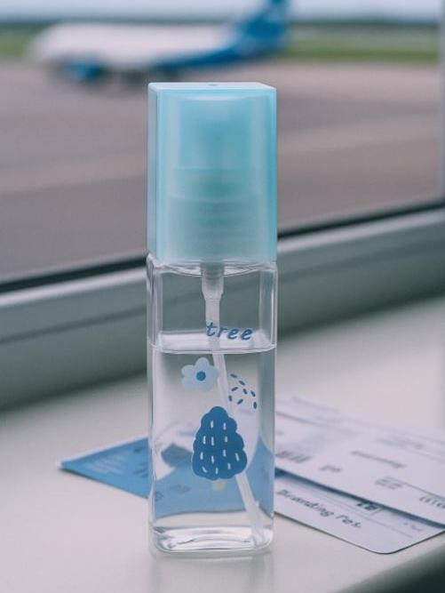 Дорожная бутылочка &quot;Tree&quot;, blue (50 ml) 