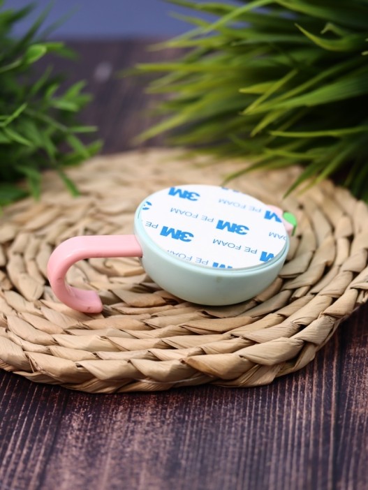 Крючок на липучке «Peach!», green 