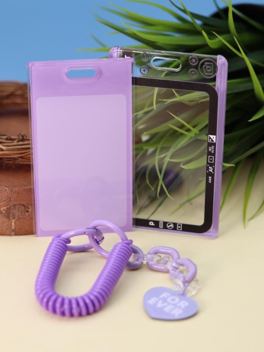 Футляр для карт с брелком &quot;Camera&quot;, purple 