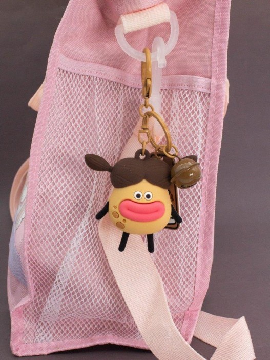 Брелок &quot;Fried potato girl&quot;, pink lips 